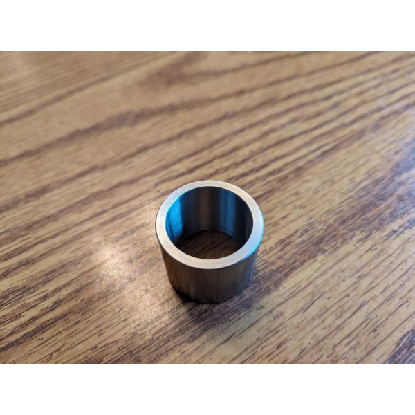 Unbranded Stainless Steel Bushing, standoff, spacer. 1"ID, 1 1/4" 0D,