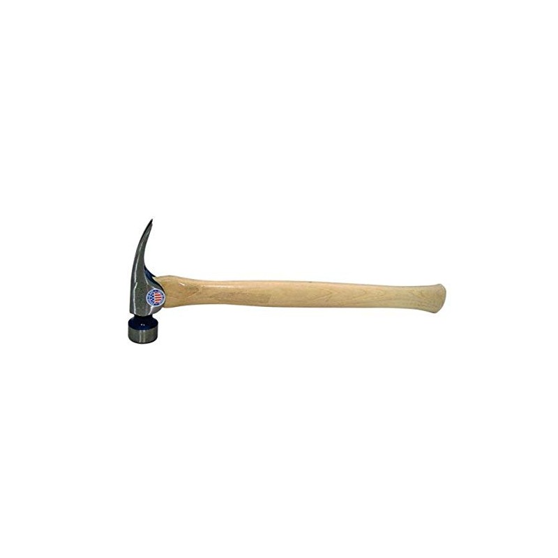 Vaughan 103-00 23-Ounce California Framing Hammer, Milled Face and 17-Inch