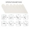 Silk Nail Wraps, 6pcs Nail Repair Fiberglass Silk Wrap Self