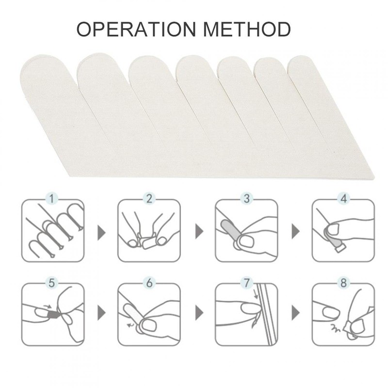 Silk Nail Wraps, 6pcs Nail Repair Fiberglass Silk Wrap Self