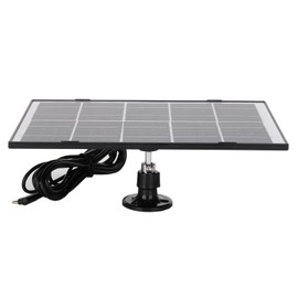 Solar Panel 7W for Doirdon Automatic Chicken Coop Door with 9.3ft Type-C Cable with an Adjustable Bracket Base