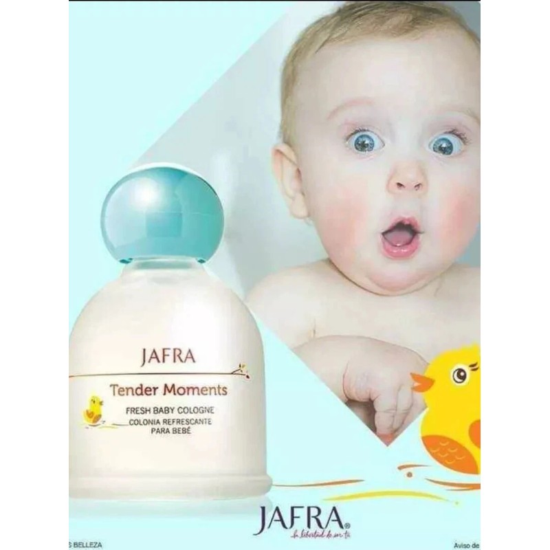 Jafra Tender Moments Fresh Baby Cologne 3.3 Fl oz SET