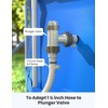 Pool Adapter A for Intex Pool, Pool Hose Adapter, with