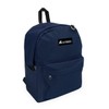 Everest Classic Laptop Backpack W/Side Pocket, Navy, One Size