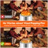 PWSOMJ Fire Pit Spark Screen for Solo Stove Bonfire, 19.5