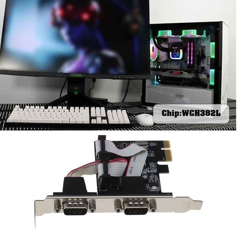 Create idea Port Card PCI Express Serial Card PCI Express