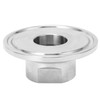 304 Stainless Steel HFS(R) 1.5in to 1/2in NPT Female Adapter
