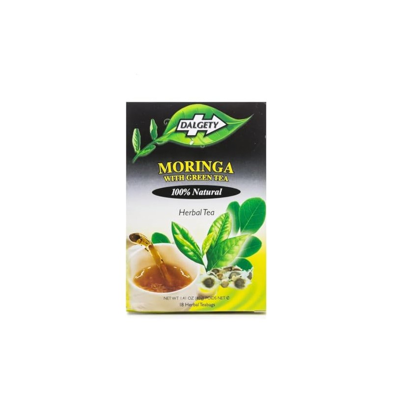 Dalgety Moringa with Green Tea Herbal Infusion 40g Cartons 100%