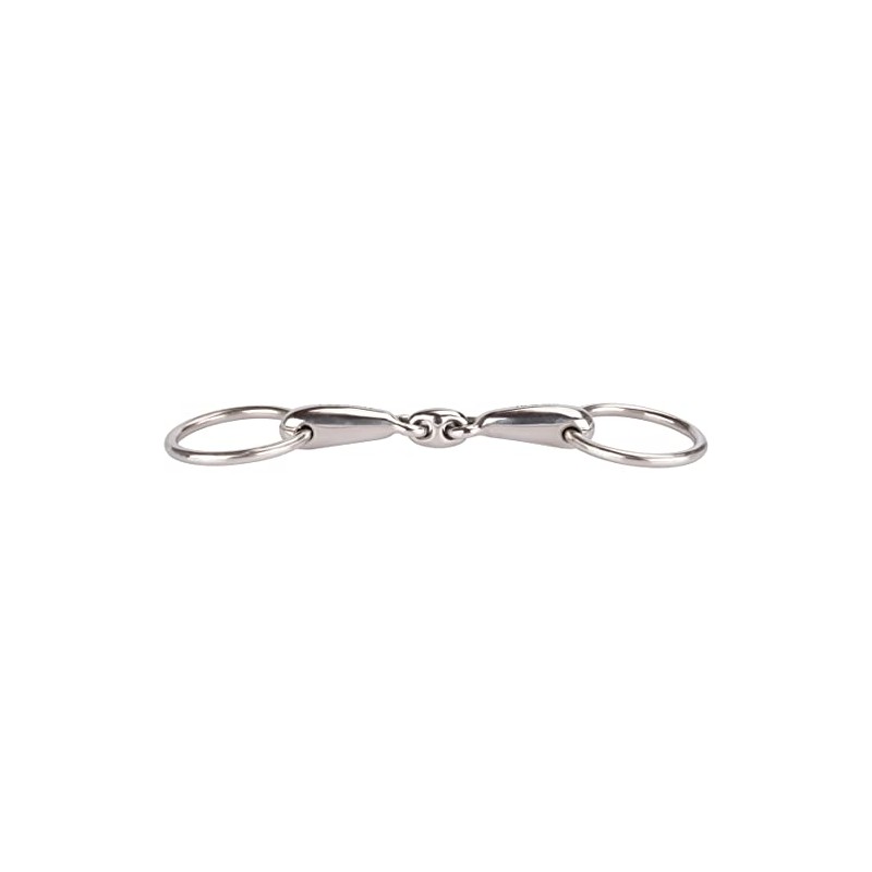 Equinate Pony Water Snaffle Stainless Steel 16 mm Double Jointed