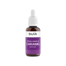 Bulk Stevia LiquiFlav, Low Calorie, Caramel, 50 ml, Servings