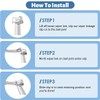 JEYORZY Pack of 6 windscreen wiper linkage repair clamp, windscreen