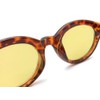 Reinforced Boston Sunglasses, Tortoise Shell x Light YELLOW
