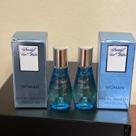 Davidoff Cool Water By Davidoff For Women  Eau de Toilette 5 ml Splash  vintage lot of 2