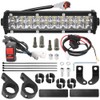 LED Light Bar ON/OFF Switch Front Headlight Bar Kit Dirtbike