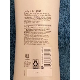 Suave Professionals Daily 2 in 1 Plus Shampoo & Conditioner 15 fl oz