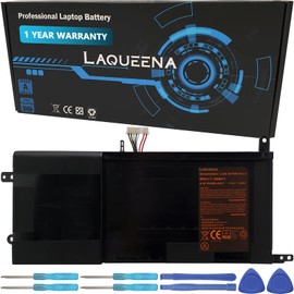 LAQUEENA P650BAT-4 Laptop Battery Compatible with Clevo P650SA P650SE P650RG P650SG P651SA P651SG P655SE P670RA P670SE P670SG P671RA P671RG Sager NP8650 NP8651 NP8652 Hasee Z7 Z7M Z8 P6MBAT-4