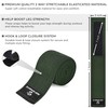 AQF Knee Wraps Weight Lifting Bandage Heavy Duty Elasticated Support