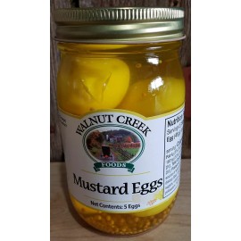 Amish Trading Post Mustard Eggs  Pickled 5 eggs