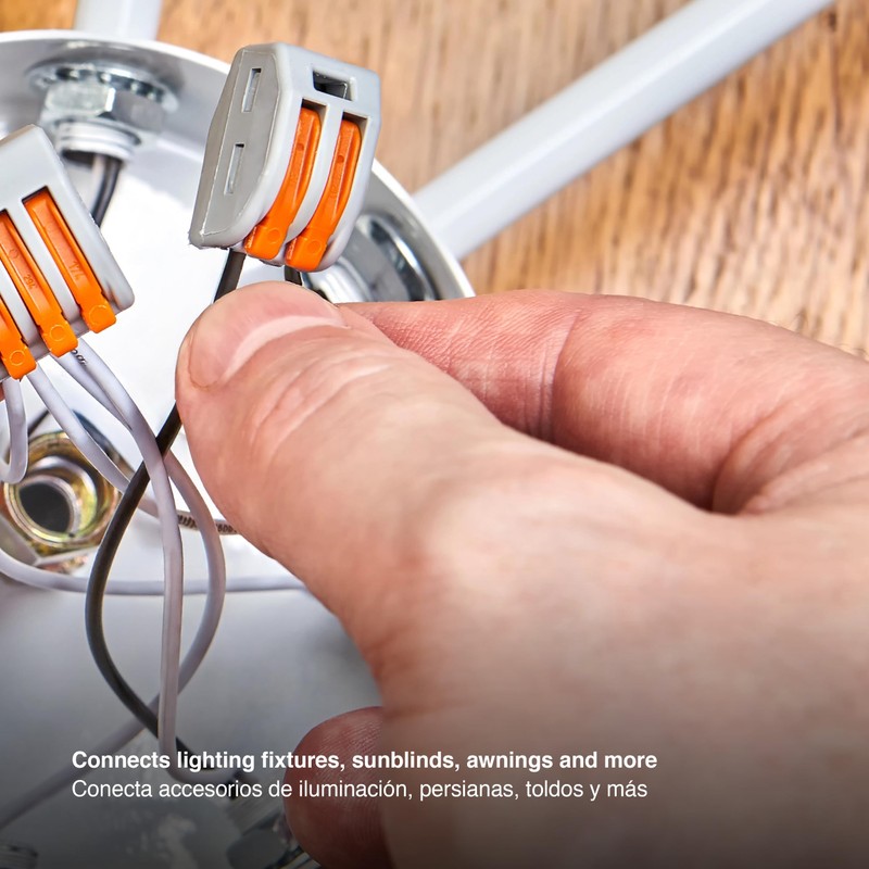 DEMASLED 60 Pcs with 2 and 3 Lever Terminals for