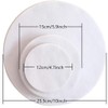 48Pcs Felt Plate Dividers Plate Separators Pads Dish Protectors Pads