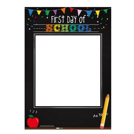 NUOBESTY Graduation Selfie Photo Frame First Day of School Photo Props Photo Frame for Party for Graduation Party Favors Supplies Decorations, 1pc/ 68x48cm