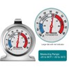 Refrigerator Thermometer, Large Dial Freezer Thermometer,Classic Series Temperature Thermometer for