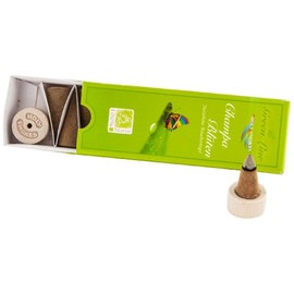 Berk HS-981 Räucherkegel - Champa-Blüten - Green Line, 16 g