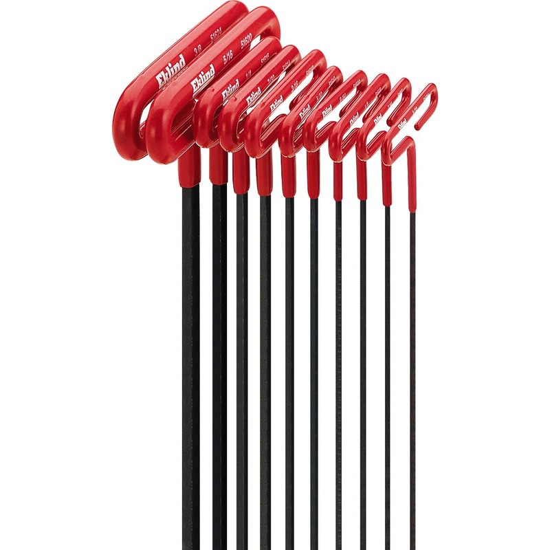 EKLIND 53910 Cushion Grip Hex T-Key allen wrench - 10pc