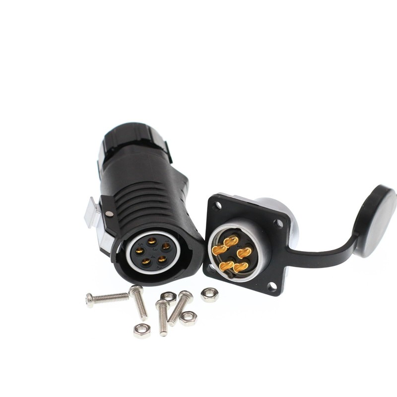 HangTon LP20 5 Pin Power Connector Female Cable Plug Male