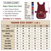 LINEN CLOSET Womens Tabards with Pockets for Men Ladies Cleaning