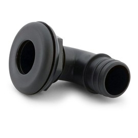 Flow-Rite MA-042-QLB Qwik-Lok Thru-Hull Elbow