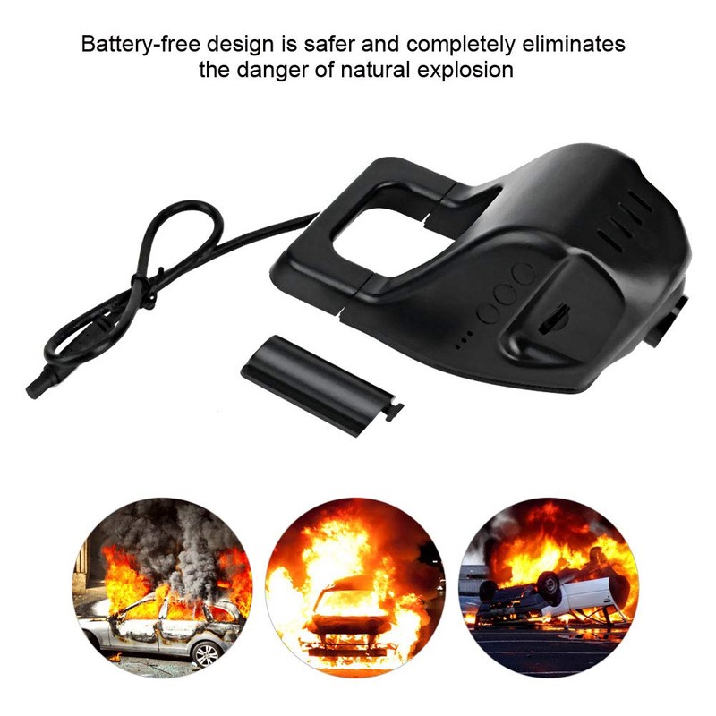Car Camera DVR, USB DVR Driving Video Recorder GPS HD