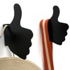ASTUD Decorative Wall Mounted Hooks (2pcs) Functional Art, Funny, Space-Saving,