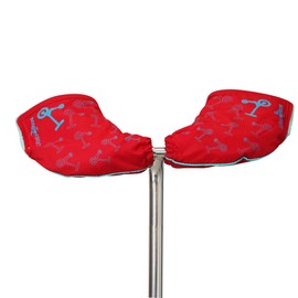 NEW! Scooterearz Red Handwarmers for Scooters