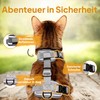 Tierhood® Cat Harness, does not need to be pulled over
