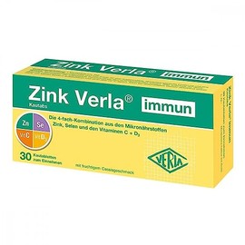 Zinc Verla Immune Chewing Tabs, Pack of 30