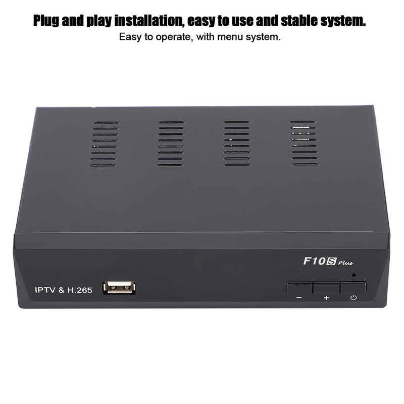 iBRAVEBOX F10S PLUS H.265 for IPTV DVB for S2 POWERVU