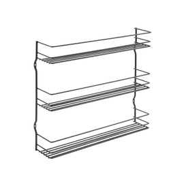 Pepito TouchTherm Lava Spice Rack 3-Tier 36 x 8 x 31 cm