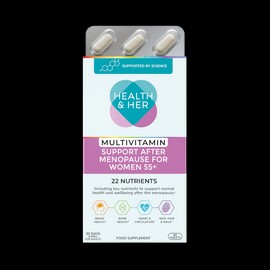 Health & Her Women 55+ Multivitamin Support 60 Tablets