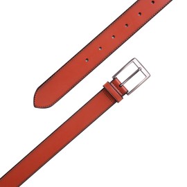 KM Legend Belt Leather - Classic & Fashion for Work Business and Casual, US Brown, 34 US, Us Brown, 34