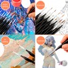 Detail Brush Set with 9 Fine Brushes for Precise Painting,