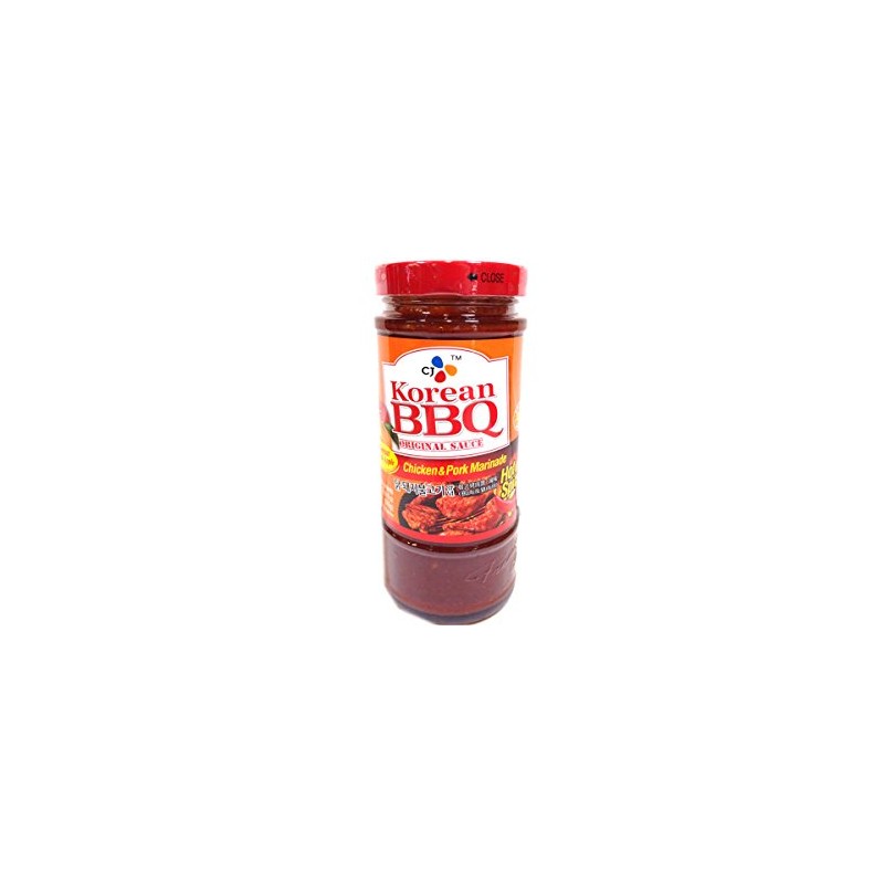 CJ Chicken & Pork BBQ Hot & Spicy Marinade, 17.64