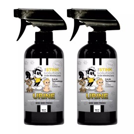 The Stink Solution Urine Odor Eliminating Spray Wee Wee Fresh - 2 16 oz Bottles