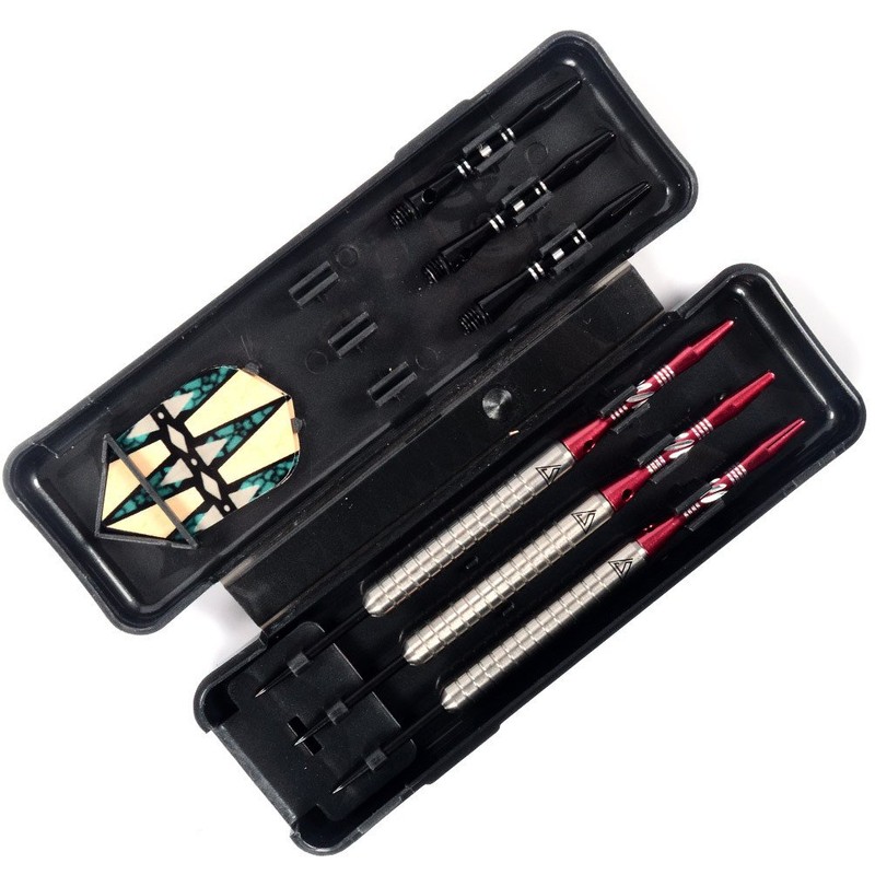 CUESOUL 22 Grams Tungsten Steel Tip Darts Set 90% Tungsten