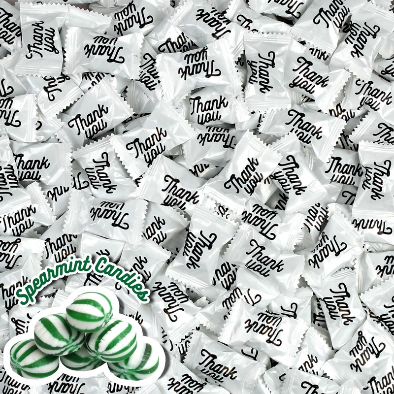 Thank You Hard Candy Mints - 5 Pounds - Individually