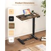 YOLEZO Electric Adjustable Height Standing Desk - Small Sit Stand
