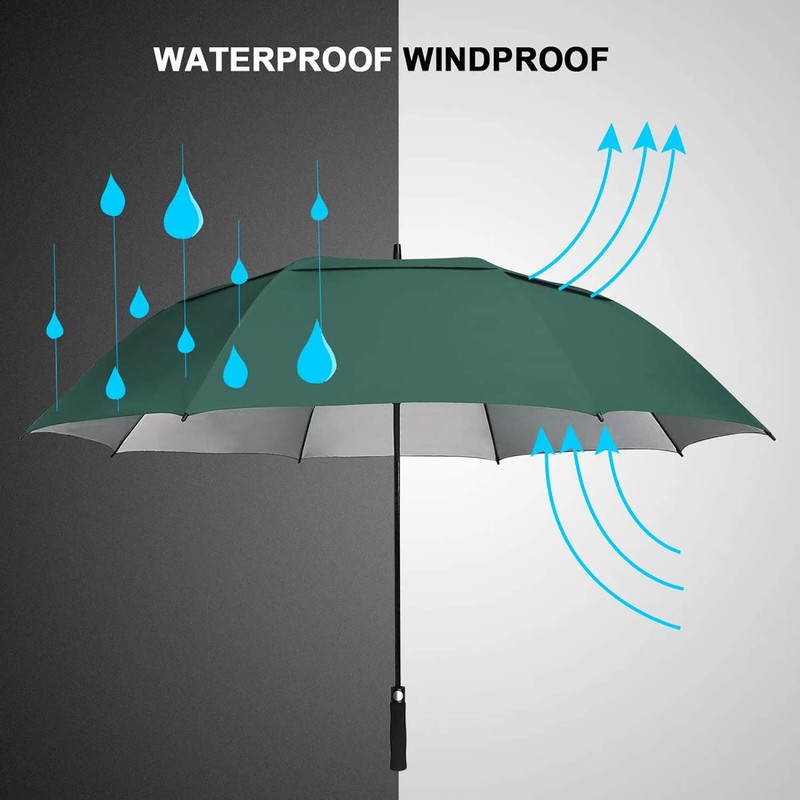 G4Free 62 inch Extra Large Windproof Golf Umbrella Auto Open