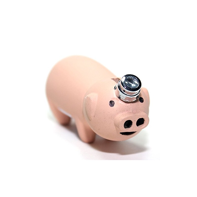 B6 SP Pig Pink Refillable Butane Lighter - 2.75 Inch