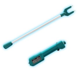 Cattle Prod Waterproof Cattle Prod Stick with LED Light Rechargeable Electric Livestock Prod