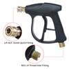 Sooprinse High Pressure Washer Gun 3000 PSI Max, Power Washer